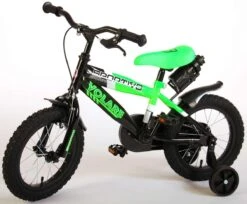 Volare Sportivo Kinderfiets - Jongens - 14 Inch - Neon Groen/Zwart - 95% Afgemonteerd -Fietswereld Verkoop 1200x993