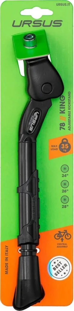 Standaard Ursus King Met Gazelle Adapter 20 Mm - Verstelbaar 24-29" - Zwart -Fietswereld Verkoop 287x1200 1