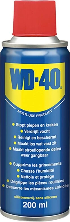 WD-40® Multi-Use Product Classic - 200ml - Multispray - Smeermiddel, Ontvetter En Anti-Corrosie -Fietswereld Verkoop 379x1200
