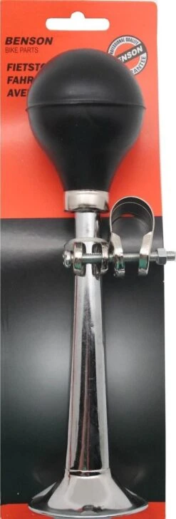 Benson Fietstoeter - Metaal - 21 Cm - Chroom -Fietswereld Verkoop 407x1200