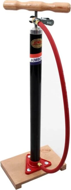 Jumbo FA2301D Pomp Op Plank - Zwart - Nog Niet Gemonteerd -Fietswereld Verkoop 451x1200