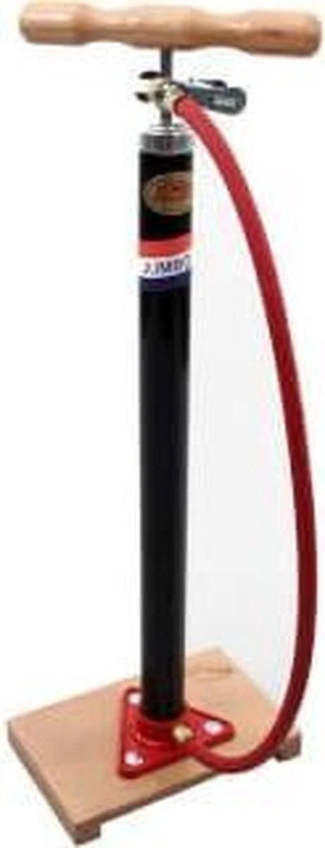 Jumbo Pomp - Fietspomp - Plank En Slang - Zwart 10 Jumbo Pomp - Fietspomp - Plank En Slang - Zwart - Afbeelding 8