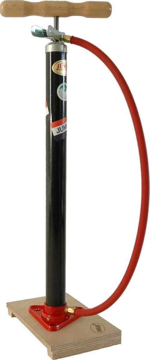 Jumbo Pomp - Fietspomp - Plank En Slang - Zwart 3 Jumbo Pomp - Fietspomp - Plank En Slang - Zwart