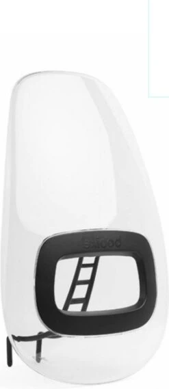 Bobike Windscherm ONE+ - Urban Black -Fietswereld Verkoop 521x1200 1