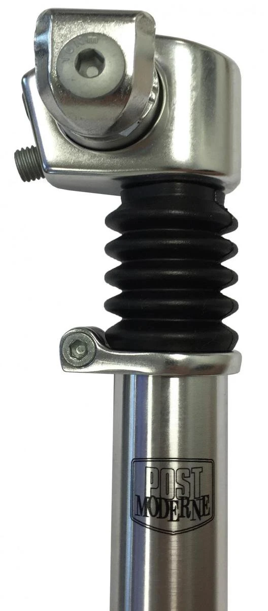 Zadelpen Verend 27,2 X 310 Mm Aluminium Zilver 4 Zadelpen Verend 27,2 X 310 Mm Aluminium Zilver - Afbeelding 2