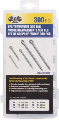 Benson Splitpennen In Assortimentsdoos - 300 Delig 15 Benson Splitpennen In Assortimentsdoos - 300 Delig -Fietswereld Verkoop 560x1200 1
