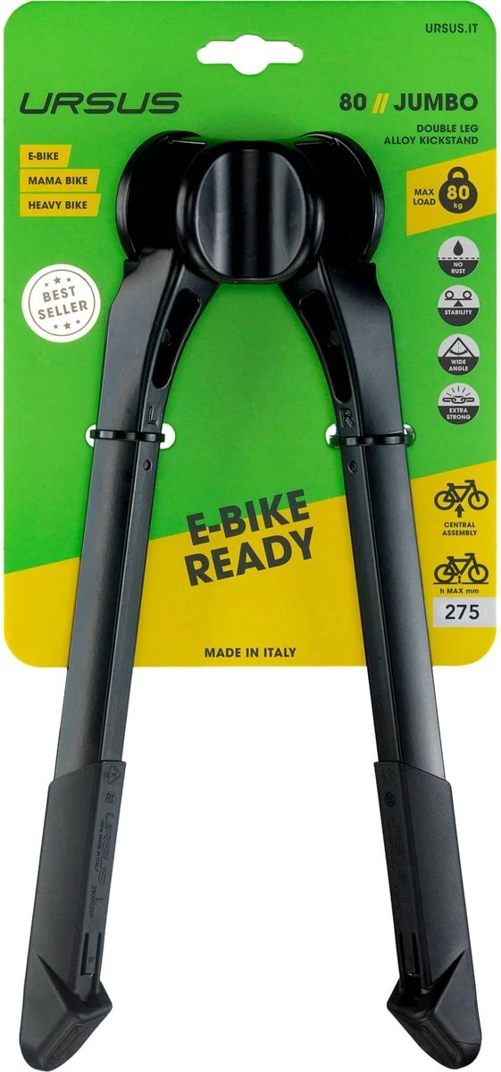 Standaard 2-Poot Ursus Jumbo Zwart 26" / 275mm 3 Standaard 2-Poot Ursus Jumbo Zwart 26" / 275mm