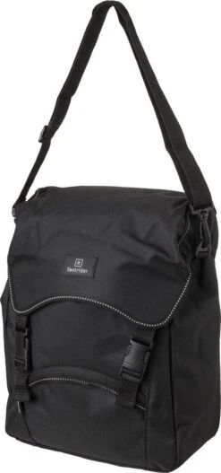 Fastrider Unibag Traffic Enkele Fietstas Zwart - 14L -Fietswereld Verkoop 562x1200