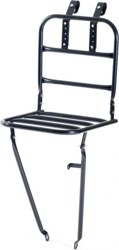 Steco Transport Voordrager Original Voor Fietsen Volwassenen - Zwart -Fietswereld Verkoop 574x1200