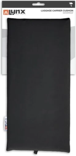 Lynx Bagagedragerkussen Polyester 34 Cm Zwart -Fietswereld Verkoop 587x1200
