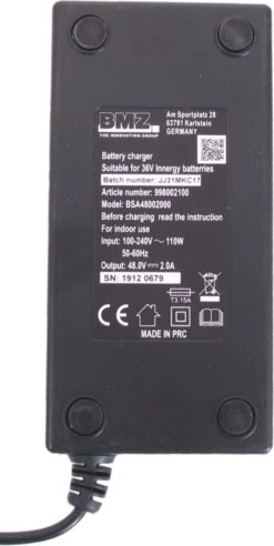 Gazelle Innergy Acculader - Elektrische Fietsoplader - Ion Accu - E-bike -Fietswereld Verkoop 602x1200