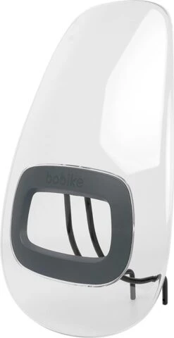 Bobike Windscherm GO - Macaron Grey -Fietswereld Verkoop 617x1200 5