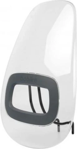 Bobike Windscherm GO - Macaron Grey -Fietswereld Verkoop 619x1200 2