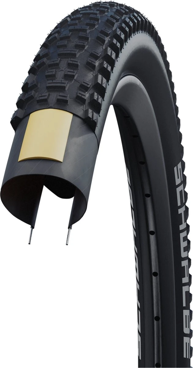Schwalbe Buitenband - Rapid Rob K-Guard - 29 Inch X 2.10 - Zwart 4 Schwalbe Buitenband - Rapid Rob K-Guard - 29 Inch X 2.10 - Zwart - Afbeelding 2