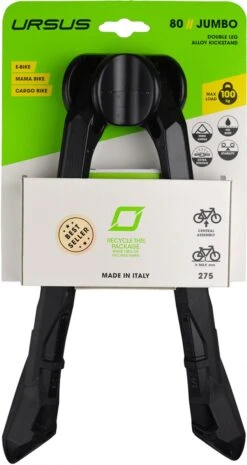 Standaard 2-Poot Ursus Jumbo Zwart 26" / 275mm 19 Standaard 2-Poot Ursus Jumbo Zwart 26" / 275mm -Fietswereld Verkoop 637x1200 1