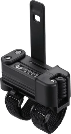 BBB Cycling CodeFold Fietsslot - Vouwslot Fiets - Cijferslot - Codeslot - Zwart - 97,5 X 0,5 Cm - BBL-72 -Fietswereld Verkoop 637x1200