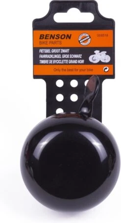 Benson Fietsbel - Ding - Ding - Groot - 75 Mm - Zwart 12 Benson Fietsbel - Ding - Ding - Groot - 75 Mm - Zwart -Fietswereld Verkoop 651x1200