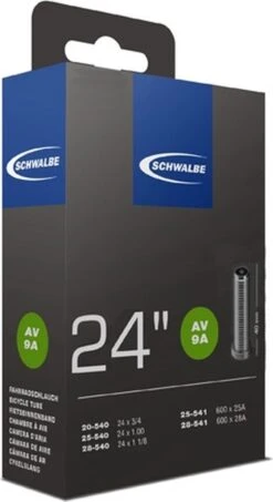 Schwalbe Binnenband 24 X 3/4 / 1 1/8 (20/28-540/541) Av 9a 40 Mm -Fietswereld Verkoop 655x1200