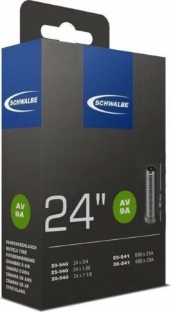 Schwalbe Binnenband 24 X 3/4 / 1 1/8 (20/28-540/541) Av 9a 40 Mm -Fietswereld Verkoop 658x1200 1