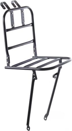 Steco Transport Voordrager Original Voor Fietsen Volwassenen - Zwart -Fietswereld Verkoop 658x1200