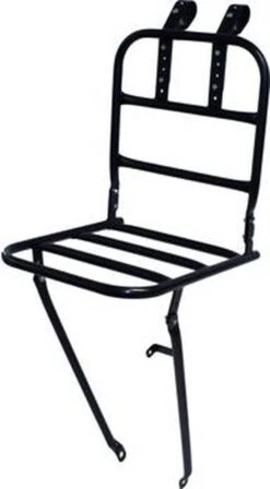 Steco Transport Voordrager Original Voor Fietsen Volwassenen - Matzwart -Fietswereld Verkoop 661x1200