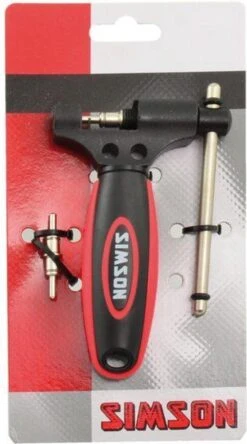 Gereedschap Kettingpons Simson De Luxe Universeel Incl Ponspin 021813 - ROOD -Fietswereld Verkoop 668x1200 1