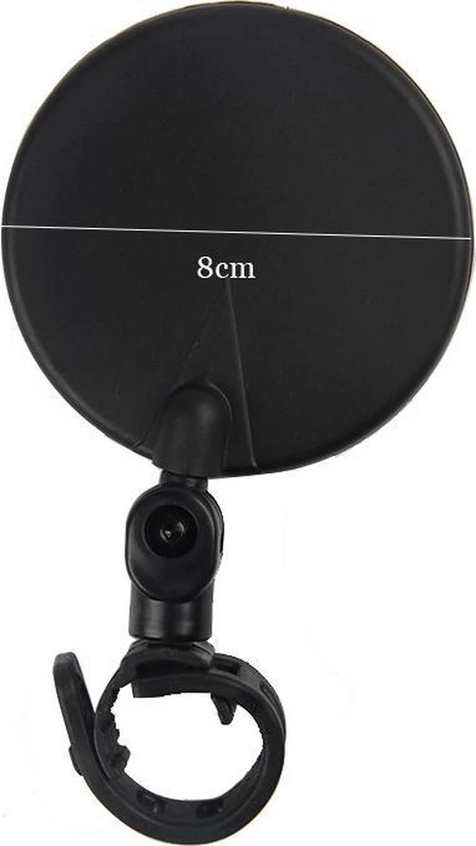 BeConfident® Fietsspiegel – Fietsspiegel E-Bike – Verstelbaar – Reflector – Fietspiegel - Zwart – Elektrische Fiets – Achteruitkijkspiegel – Sport – Veiligheid – Reflectie - Fietspigel 8 BeConfident® Fietsspiegel – Fietsspiegel E-Bike – Verstelbaar – Reflector – Fietspiegel - Zwart – Elektrische Fiets – Achteruitkijkspiegel – Sport – Veiligheid – Reflectie - Fietspigel - Afbeelding 6