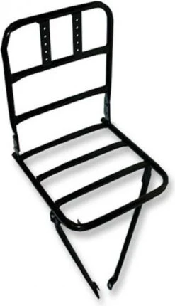 Steco Transport Voordrager Original Voor Fietsen Volwassenen - Matzwart -Fietswereld Verkoop 689x1200