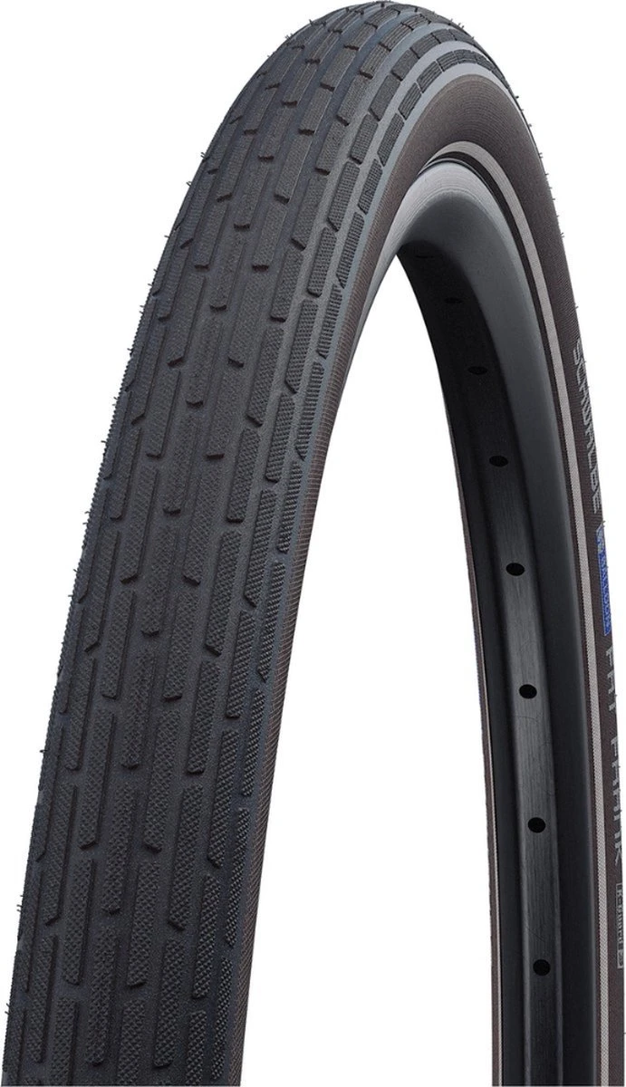 Schwalbe Buitenband - Fat Frank K-Guard - 28 Inch X 2.00 - Zwart/coffee Reflecterend 4 Schwalbe Buitenband - Fat Frank K-Guard - 28 Inch X 2.00 - Zwart/coffee Reflecterend - Afbeelding 2