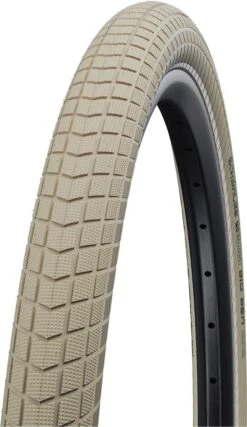 Schwalbe Buitenband - Big Ben K-Guard - 28 Inch X 2.00 - Creme Reflecterend -Fietswereld Verkoop 694x1200