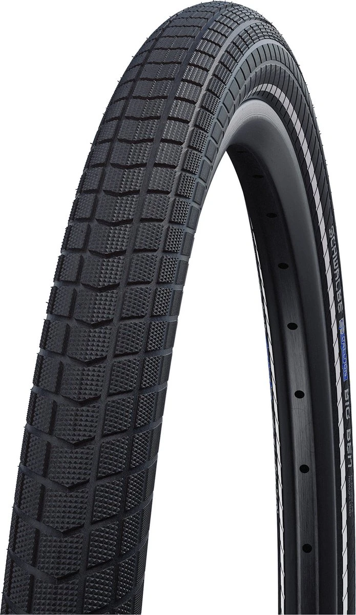 Schwalbe Buitenband - Big Ben Plus - 26 Inch X 2.15 - Zwart Reflecterend 6 Schwalbe Buitenband - Big Ben Plus - 26 Inch X 2.15 - Zwart Reflecterend - Afbeelding 4