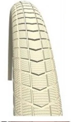 Schwalbe Buitenband - Big Ben K-Guard - 28 Inch X 2.00 - Creme Reflecterend -Fietswereld Verkoop 696x1200