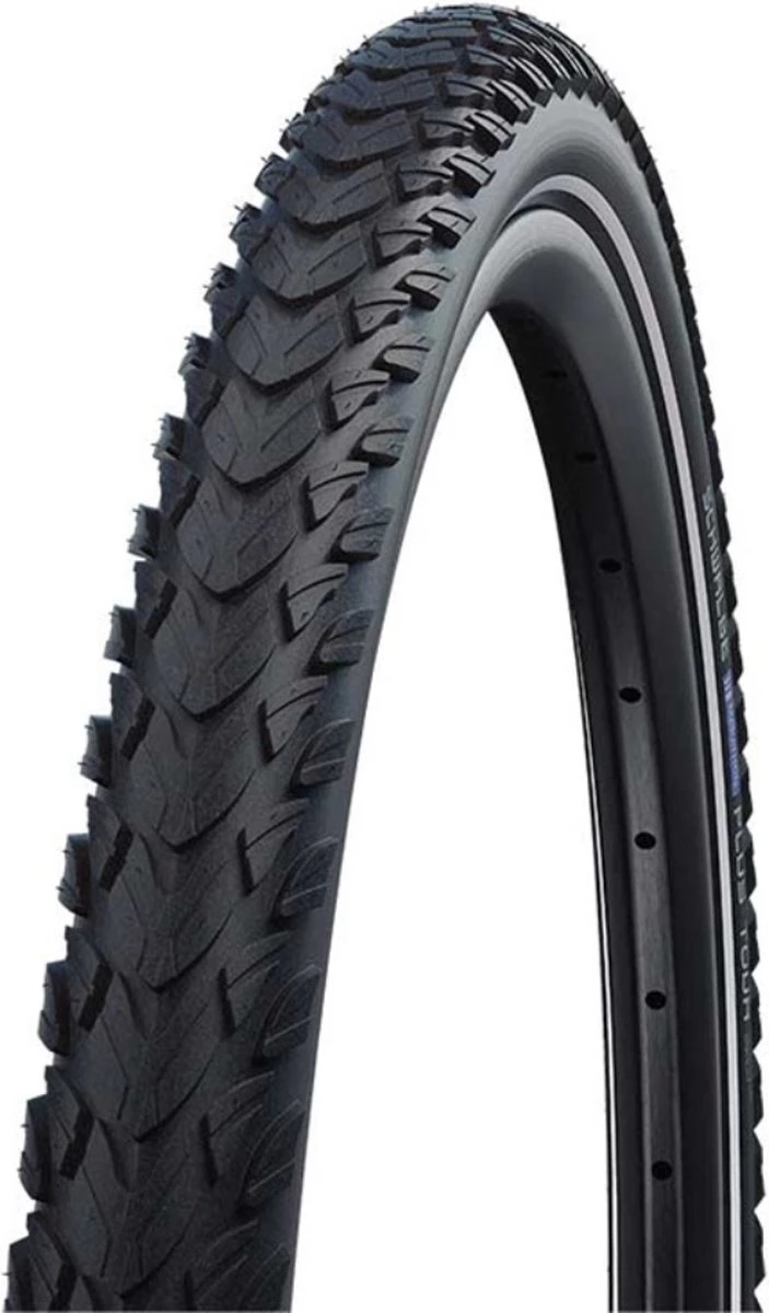 Schwalbe Buitenband - Marathon Plus Tour - 28 Inch X 1.40 - Zwart Reflecterend 4 Schwalbe Buitenband - Marathon Plus Tour - 28 Inch X 1.40 - Zwart Reflecterend - Afbeelding 2