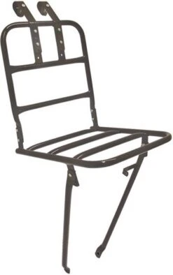 Steco Transport Voordrager Original Voor Fietsen Volwassenen - Zwart -Fietswereld Verkoop 752x1200