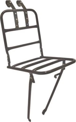 Steco Transport Voordrager Original Voor Fietsen Volwassenen - Matzwart -Fietswereld Verkoop 753x1200