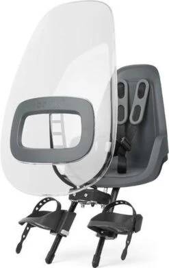 Bobike Windscherm GO - Macaron Grey -Fietswereld Verkoop 758x1200