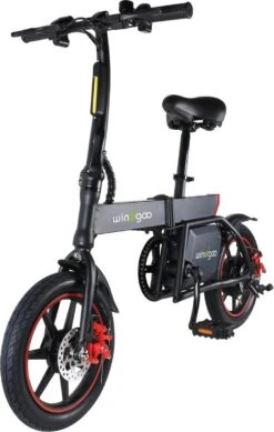Windgoo B-20 Elektrische Vouwfiets - Snelheid 20 Km/h - 15 Km Bereik - Schijfremmen -Fietswereld Verkoop 761x1200