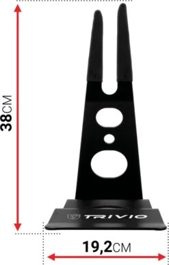 TRIVIO - Fietsstandaard - Zwart - Staal 21 TRIVIO - Fietsstandaard - Zwart - Staal -Fietswereld Verkoop 767x1200 1