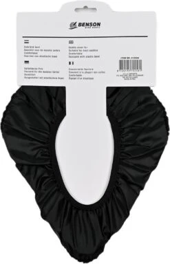 Benson Universele Fiets Zadeldek - Imitatie Schapenvacht - Bont - Zwart -Fietswereld Verkoop 771x1200