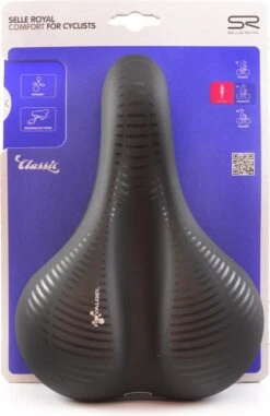 Selle Royal Avenue Moderate 8466 - Fietszadel - Gel - Zwart 27 Selle Royal Avenue Moderate 8466 - Fietszadel - Gel - Zwart -Fietswereld Verkoop 777x1200