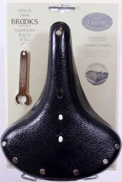 Brooks Zadel B67 Heren Zwart - ZDB427HZ -Fietswereld Verkoop 809x1200 3