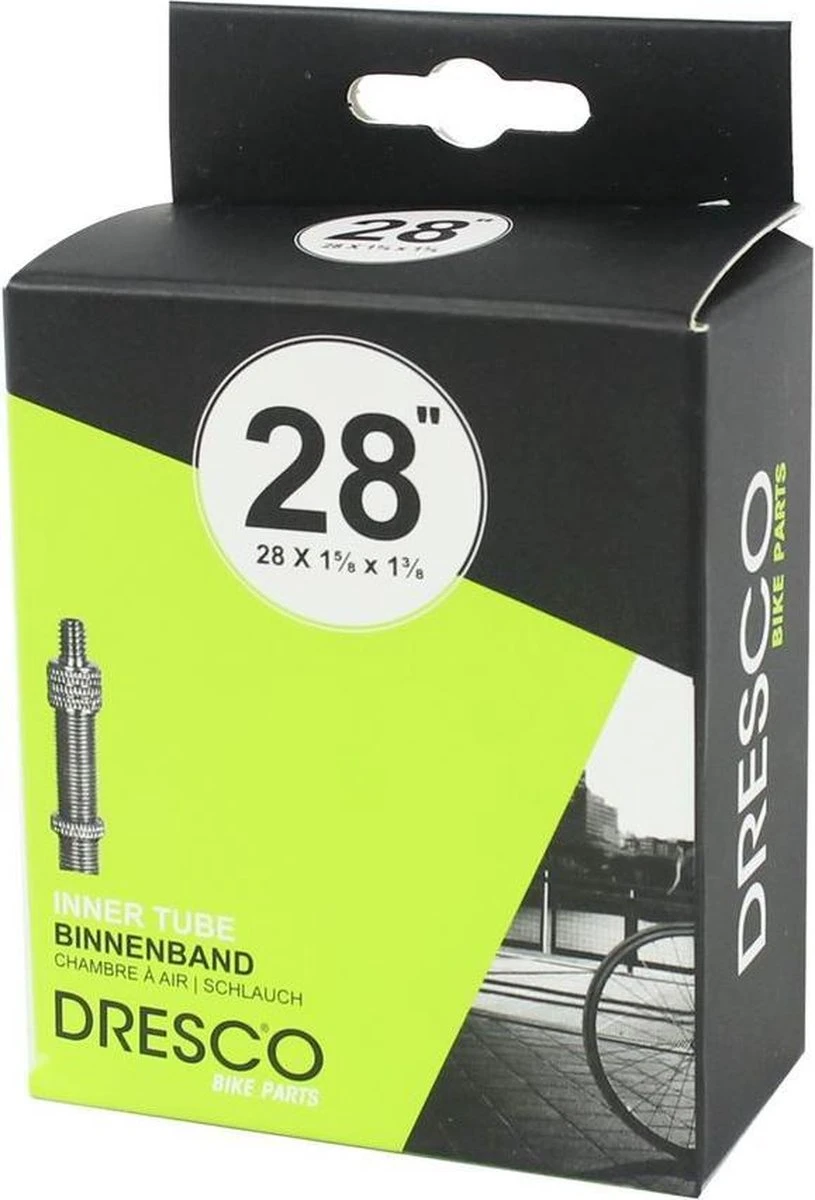 Dresco Binnenband 28 X 1 5/8 X 1 3/8 (37-622) Dunlop 45mm 3 Dresco Binnenband 28 X 1 5/8 X 1 3/8 (37-622) Dunlop 45mm