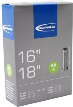 Schwalbe Binnenband - AV4 - 16 Inch X 1 3/8 - 18 X 1.35 - Auto Ventiel - 40mm -Fietswereld Verkoop 821x1200 1