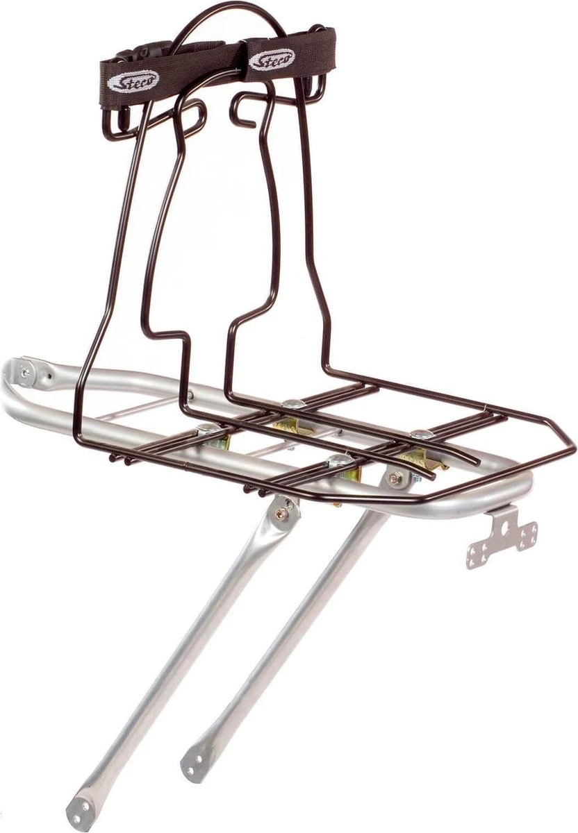 Steco Bagagedrager Verbreder Monkey-mee Staal - 31cm Breed - Zwart 5 Steco Bagagedrager Verbreder Monkey-mee Staal - 31cm Breed - Zwart - Afbeelding 3