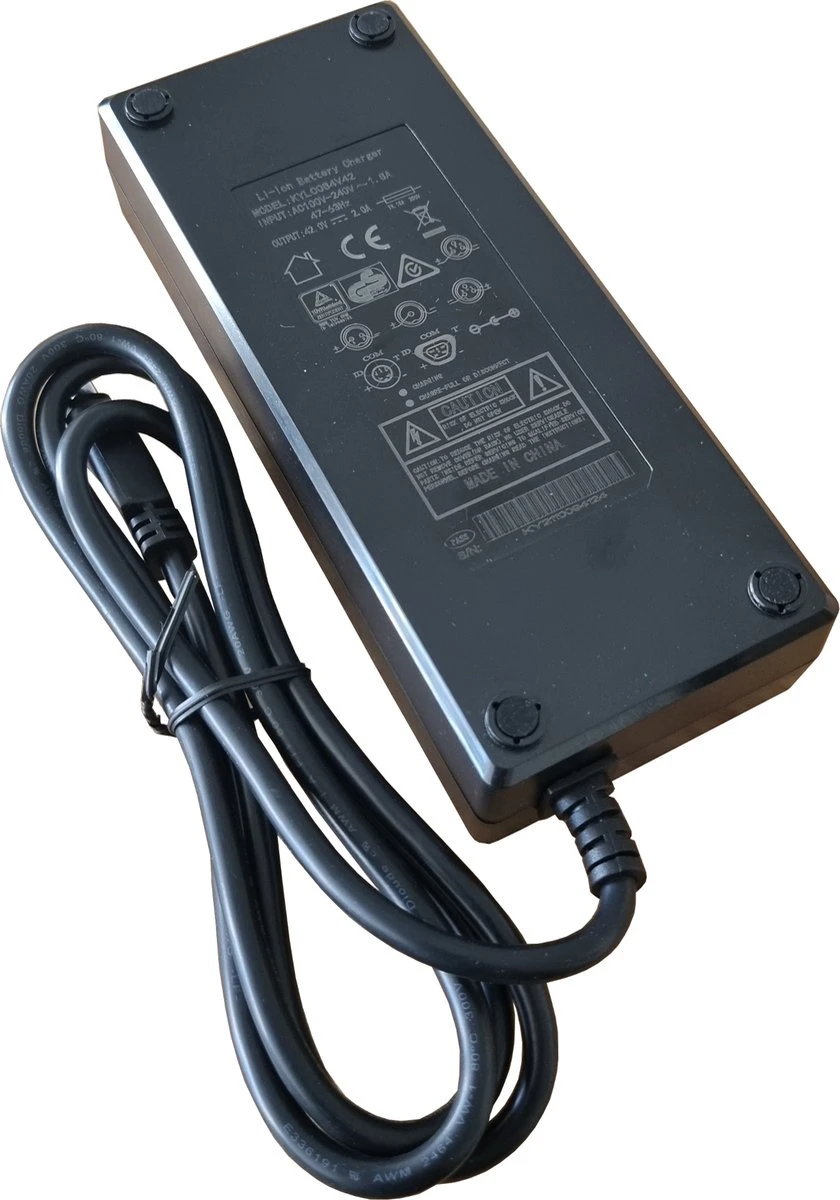 Merkloos Stella Acculader - Elektrische Fietsoplader - 5-polig - Trapezium/driehoek Aansluiting 3 Merkloos Stella Acculader - Elektrische Fietsoplader - 5-polig - Trapezium/driehoek Aansluiting