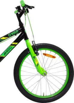 Amigo Wild - Mountainbike 20 Inch - Voor Jongens En Meisjes - Zwart/Groen -Fietswereld Verkoop 864x1200 1