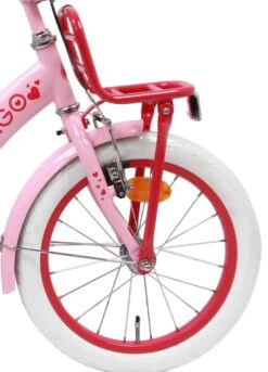 Amigo Sweetheart Meisjesfiets - Kinderfiets 16 Inch - Roze -Fietswereld Verkoop 865x1200