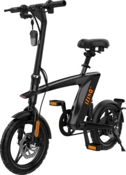 IZINQ H1 - Fiets / Vouwfiets / Elektrische Scooter - 14" Luchtbanden - Lithium 10.0Ah 36V - Zwart/Oranje - 25km/u - Volwassenen En Kinderen - Windgoo 21 IZINQ H1 - Fiets / Vouwfiets / Elektrische Scooter - 14" Luchtbanden - Lithium 10.0Ah 36V - Zwart/Oranje - 25km/u - Volwassenen En Kinderen - Windgoo -Fietswereld Verkoop 866x1200 5