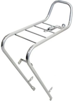 Steco Voordrager 28 Kroonboutbevestiging (zilver) - Fietsstoeltje