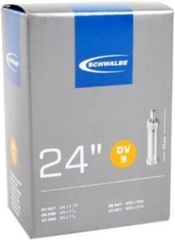 Schwalbe Binnenband - DV9 - 24 Inch X 1 1/8 - 1.75 - Hollands Ventiel - 32mm -Fietswereld Verkoop 876x1200 2